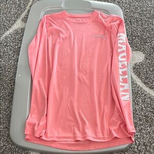 Magellan Outdoors Pink Long Sleeve Tee